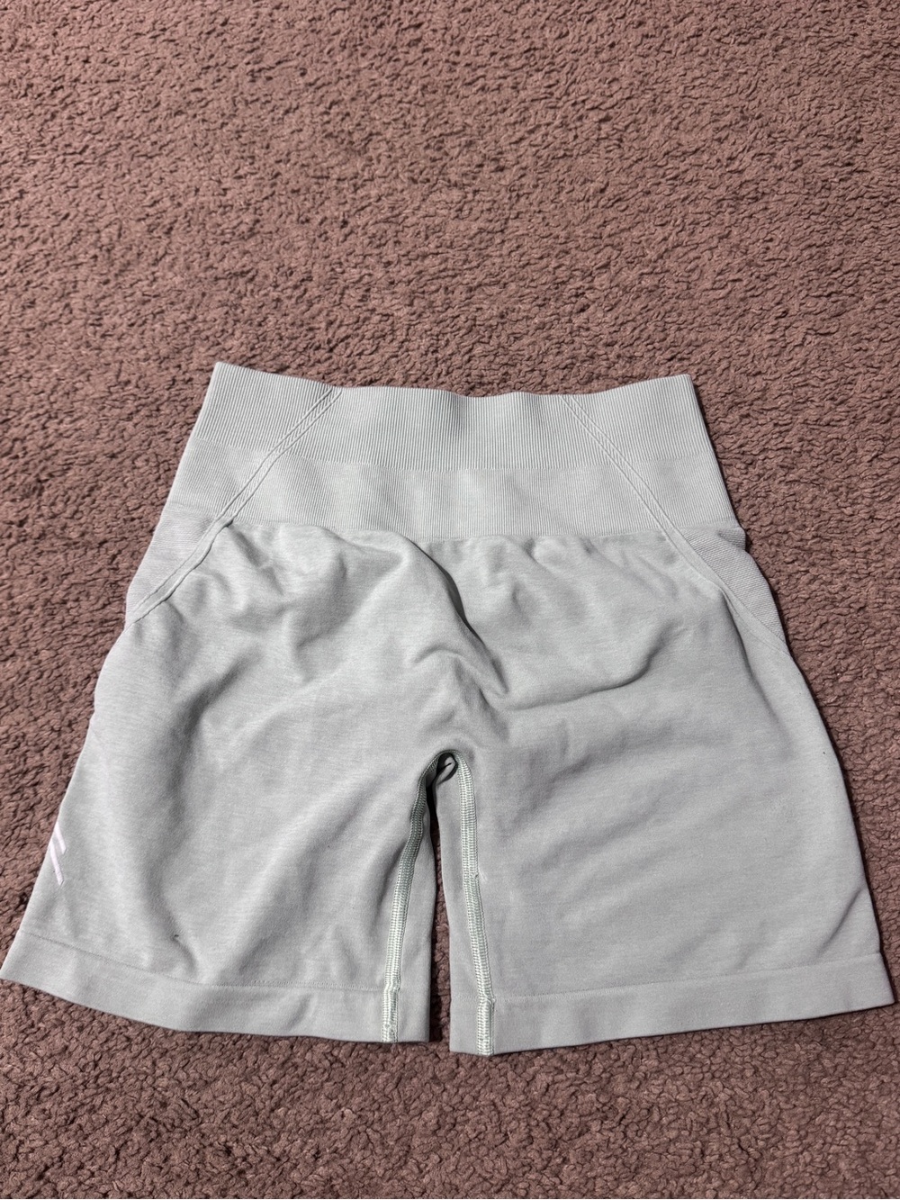 Oner Active Light Green High-Waist Bike Shorts